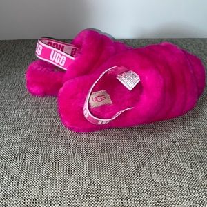 Girls Ugg Fluff Yeah Slide